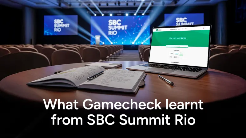 What Gamecheck learnt from SBC Summit Rio